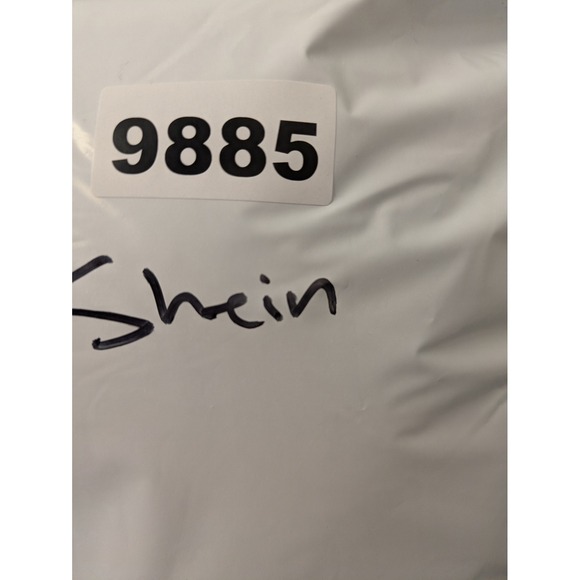 SHEIN Women's Size S Pink Heart Knit Cardigan Sweater - Picture 8 of 8